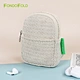 Jute Cotton Mini Backpack with a Outside Pocket